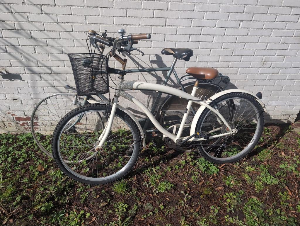 Twee fietsen met werk, Ophalen, Gebruikt, Minder dan 10 versnellingen, Overige merken