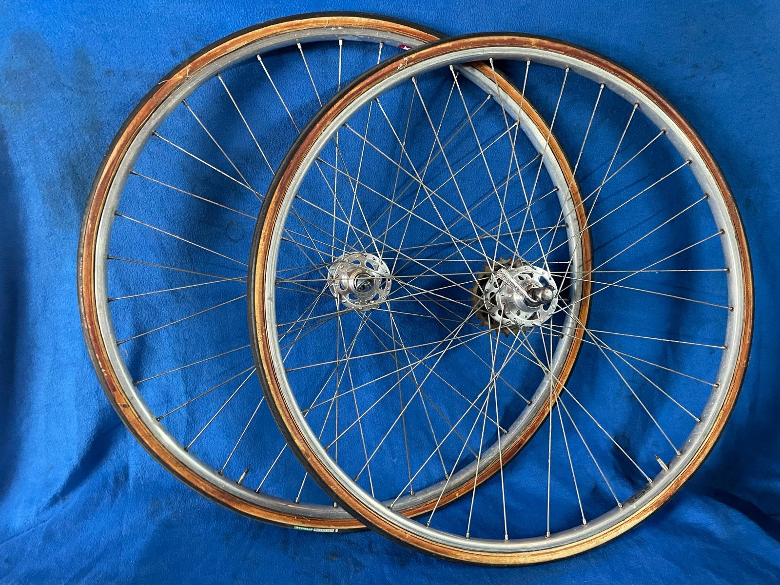 Campagnolo record hoge flens racefiets wielen set Weinmann ?, Verzenden, Gebruikt, Overige typen