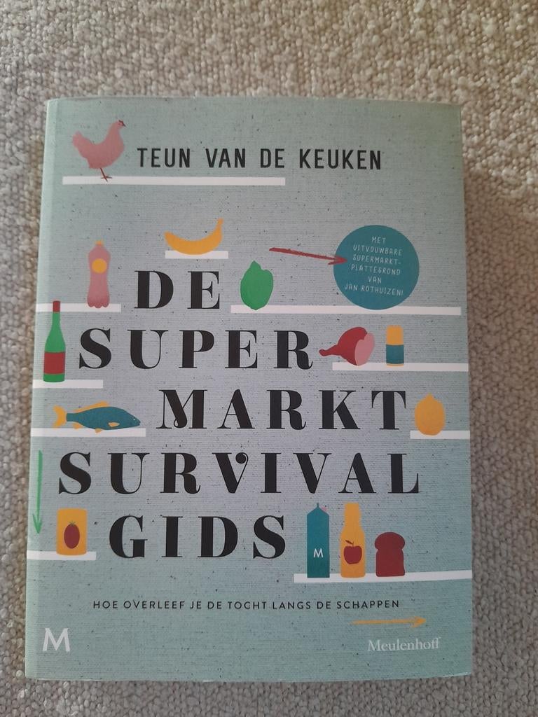 Teun van de Keuken - De supermarktsurvivalgids, Ophalen of Verzenden, Zo goed als nieuw, Teun van de Keuken