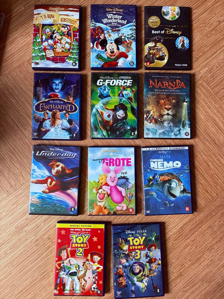 Diverse Walt Disney DVD's, Cd's en Dvd's, Avontuur, Gebruikt, Alle leeftijden, Ophalen of Verzenden