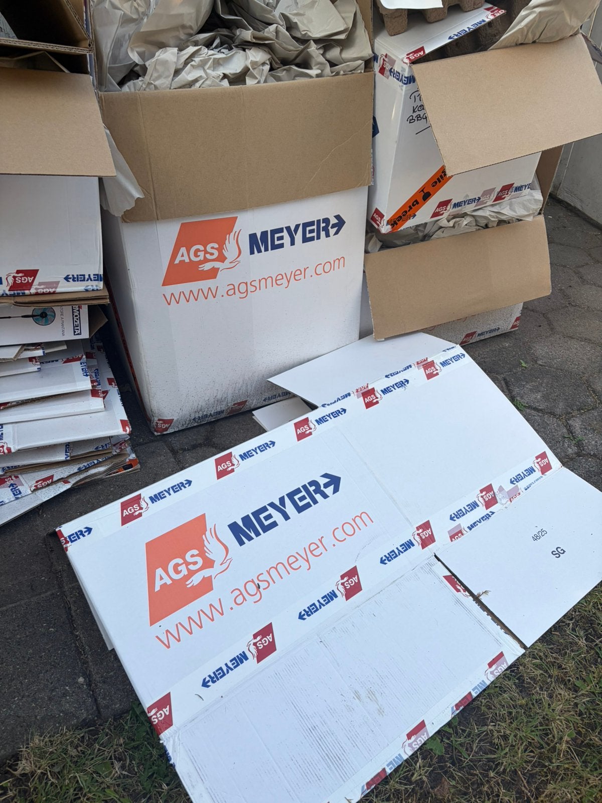 Verhuisdozen en inpak papier, Ophalen, 40 tot 60 cm, 50 tot 75 cm, 35 tot 50 cm