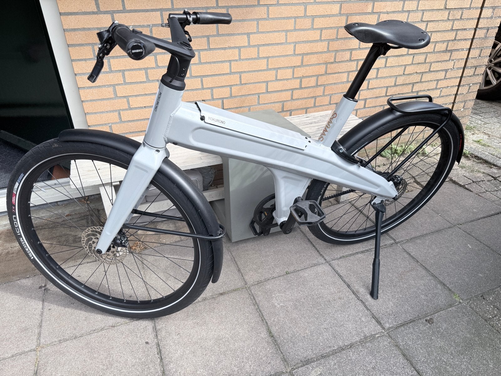 Mokumono Polder (original) E-bike - Nieuwe accu en zadel!, Overige merken, Ophalen of Verzenden, Zo goed als nieuw, 51 tot 55 cm