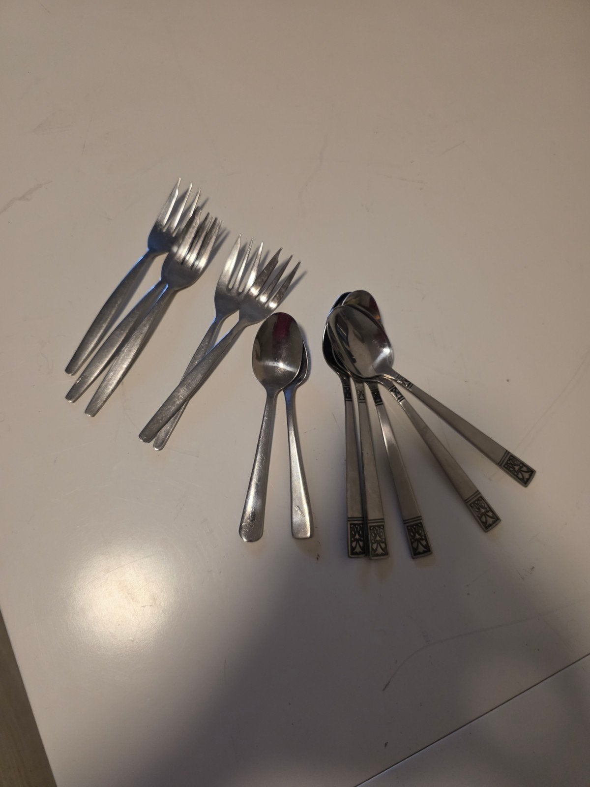 Gratis lepeltjes en vorkjes, Huis en Inrichting, Ophalen of Verzenden, Rvs of Chroom