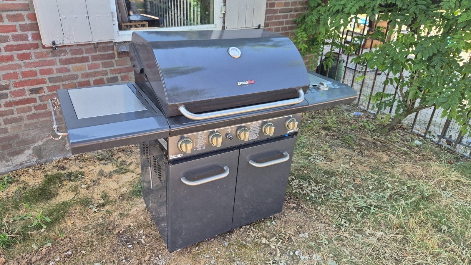 fijne luxe gas bbq, Ophalen