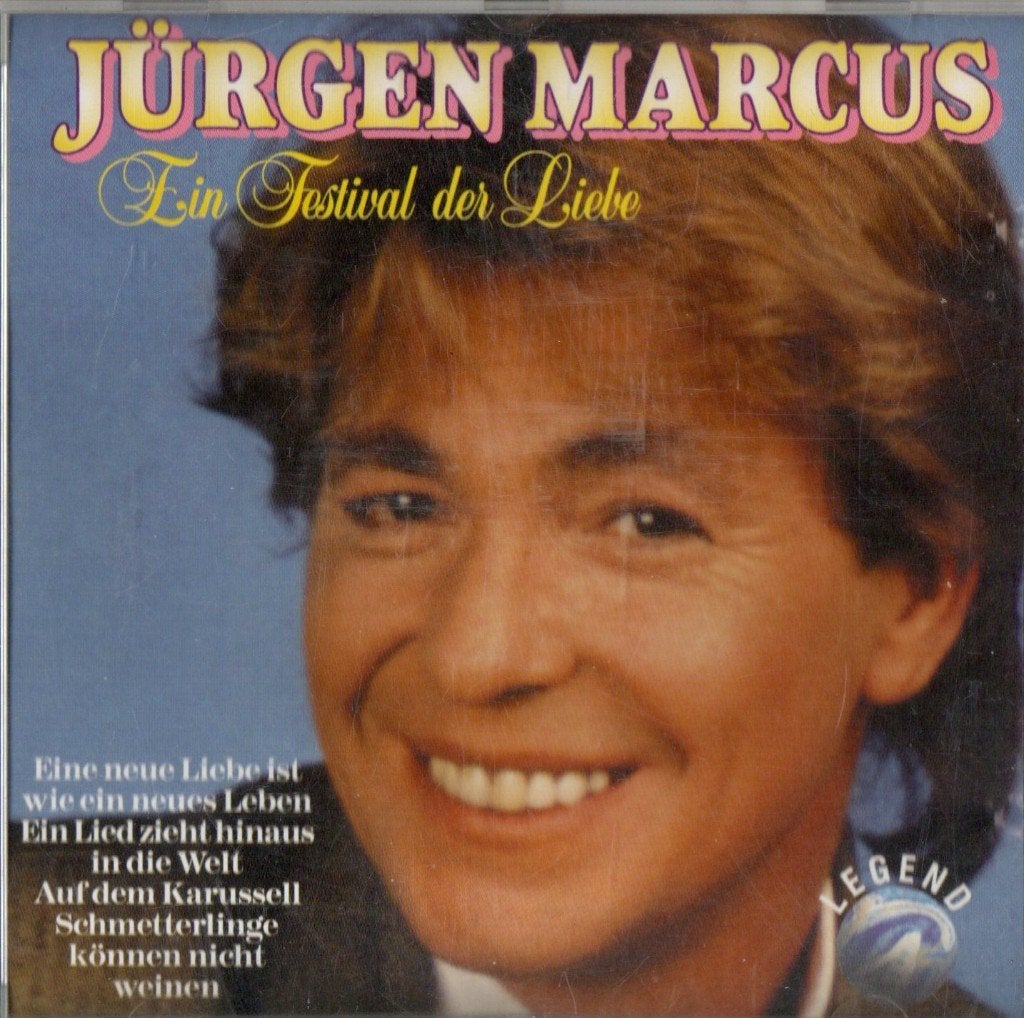 Jürgen Marcus / Ein festival der liebe / Cd, Schlager, Inclusief doosje, Ophalen of Verzenden, Zo goed als nieuw