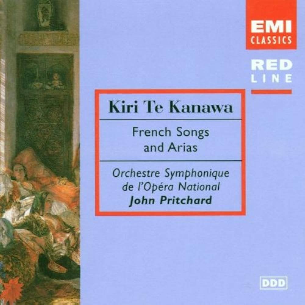 KIRI TE KANAWA: French Songs And Arias., Ophalen of Verzenden, Romantiek, Zo goed als nieuw, Vocaal