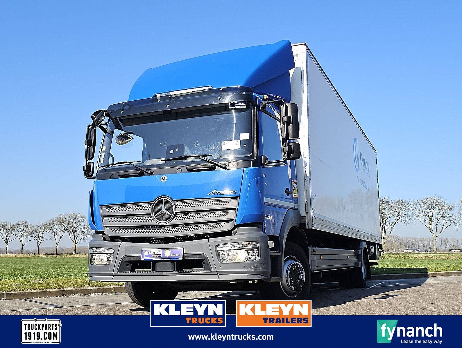 MERCEDES-BENZ ATEGO 1224 airco taillift, Automaat, 238 pk, Euro 6, Overige kleuren