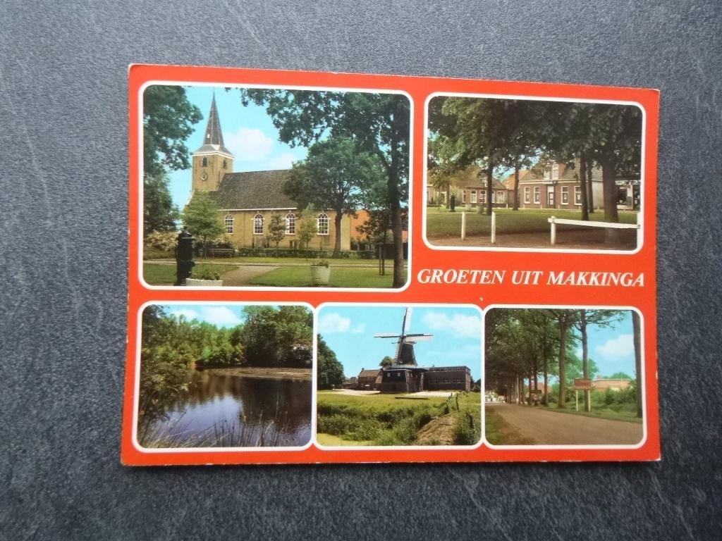 Makkinga, kerk/molen/de Brink Oosterhuisweg, Verzenden, 1980 tot heden, Ongelopen, Noord-Brabant