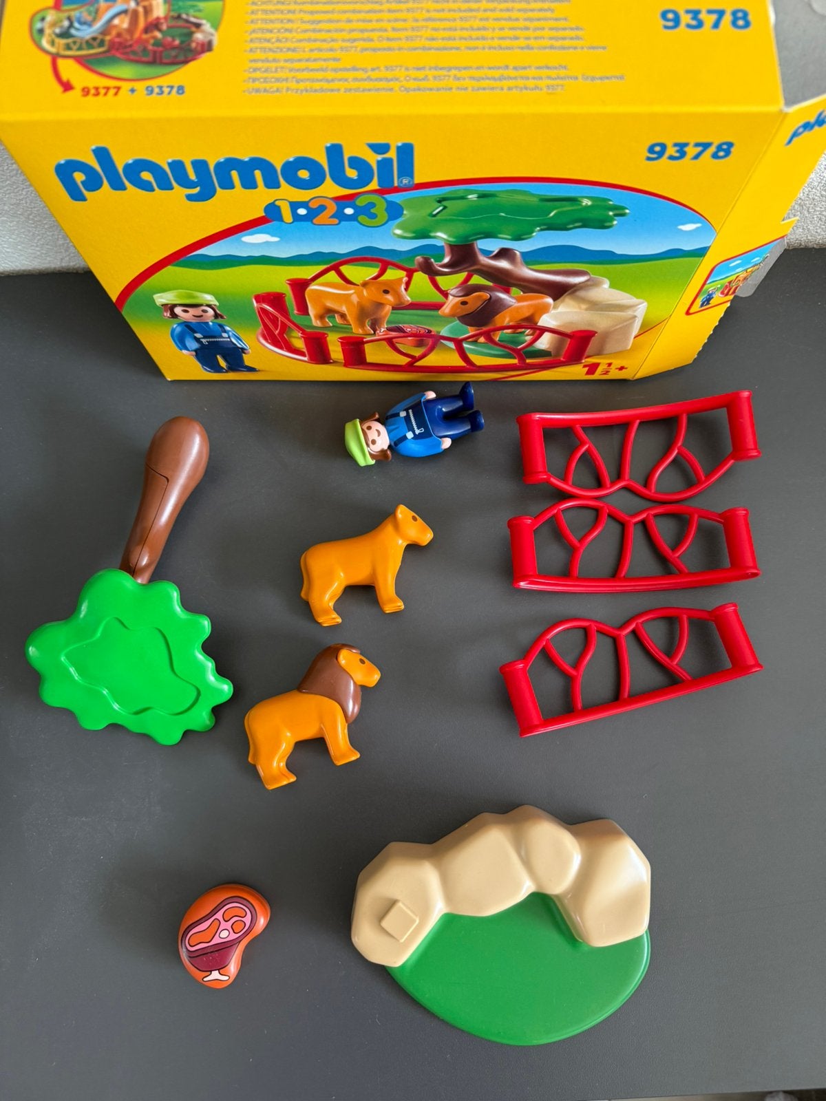 Playmobil, 9378, leeuwenverblijf, Ophalen of Verzenden, Zo goed als nieuw