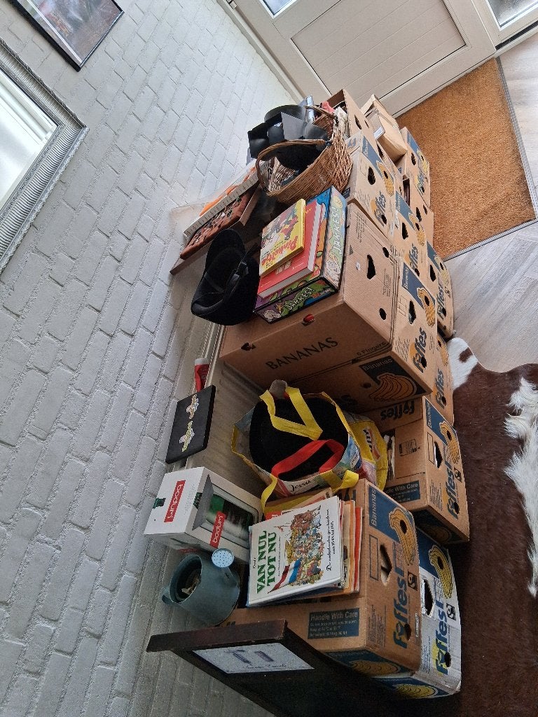 Rommelmarkt, Ophalen, Gebruikt
