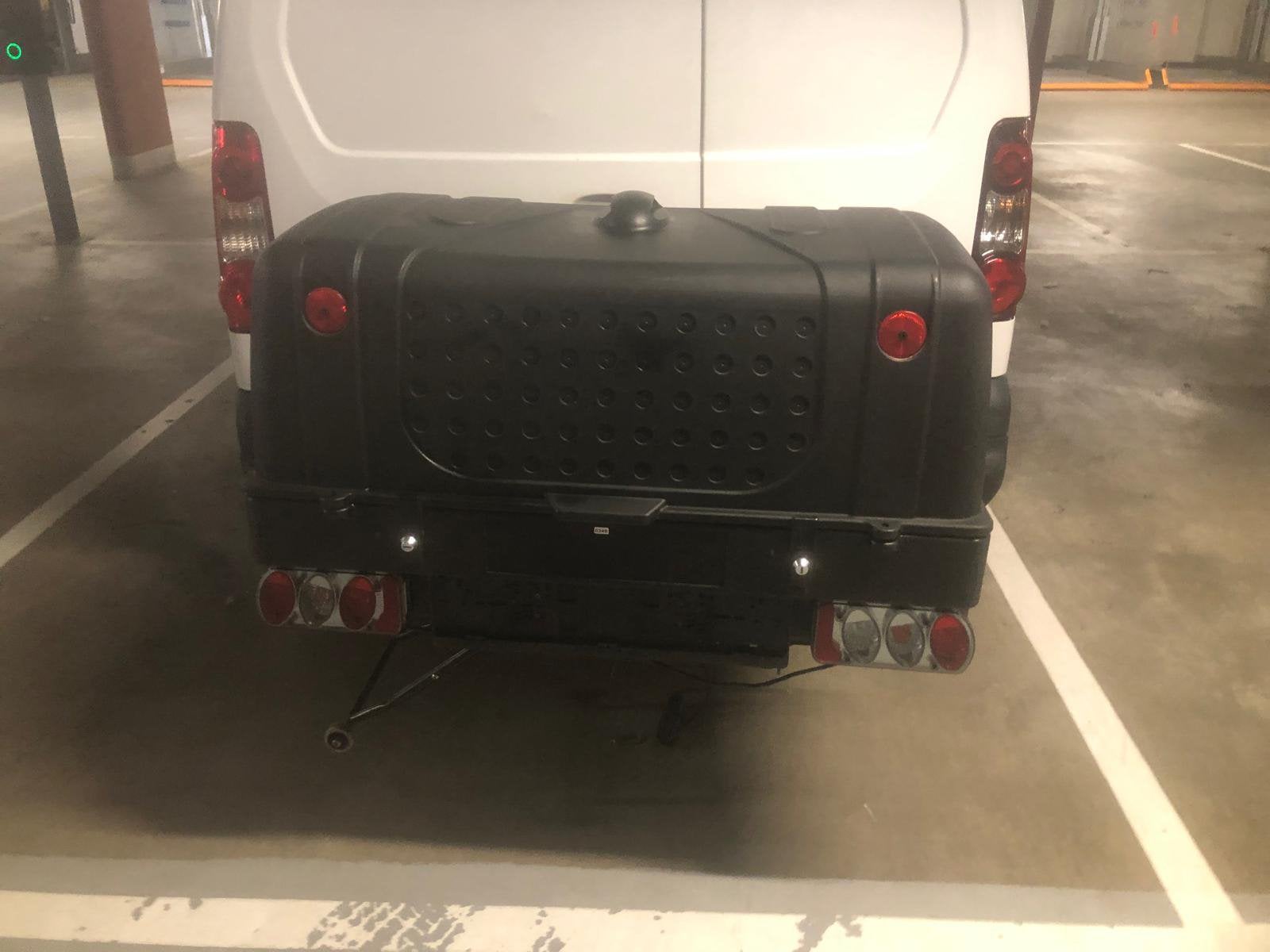 Bagagebox op trekhaak 13-polig, Auto-onderdelen, Ophalen of Verzenden