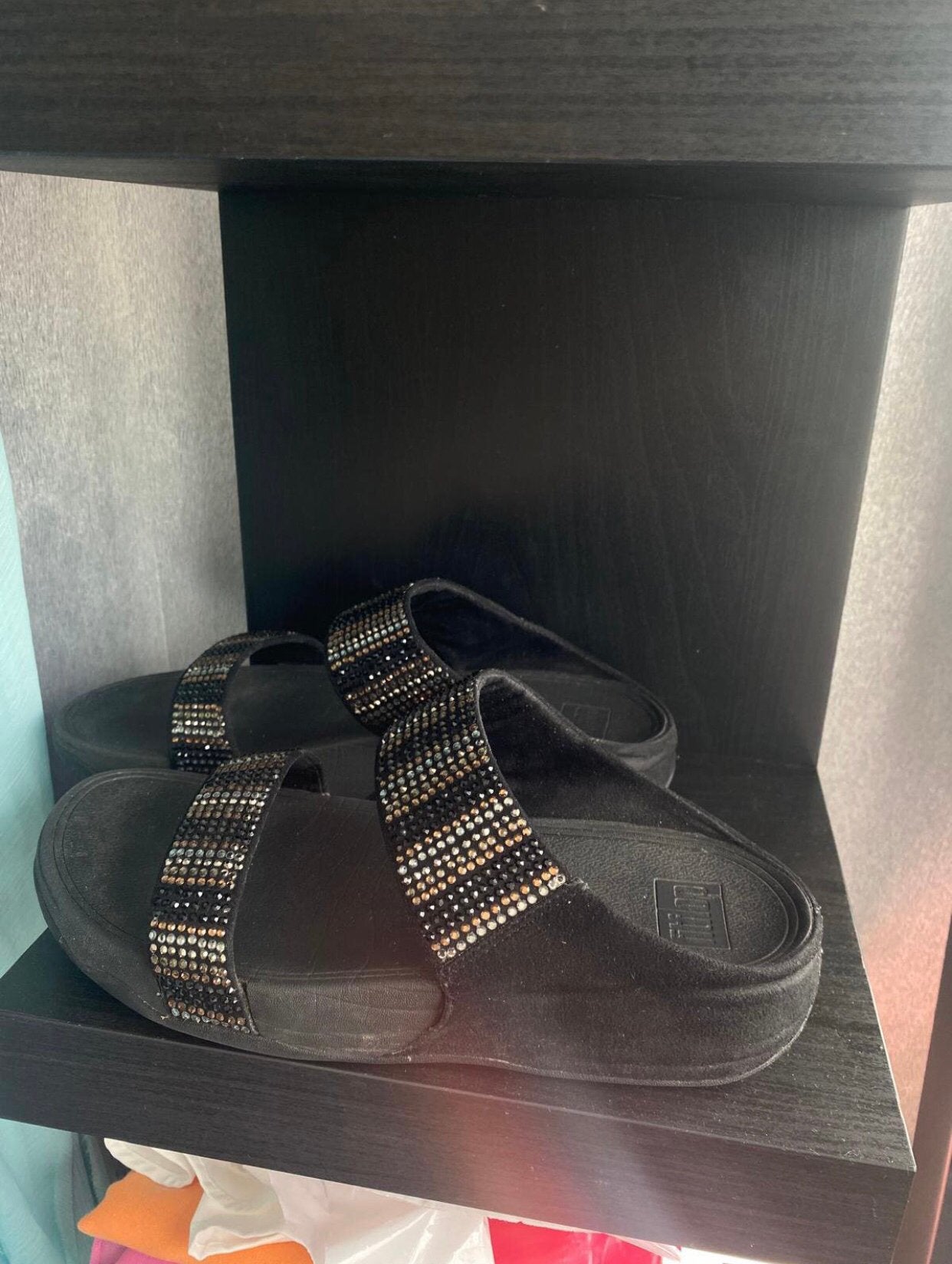 Fitflop 42 bijna nieuw, Ophalen of Verzenden, Zo goed als nieuw, Zwart