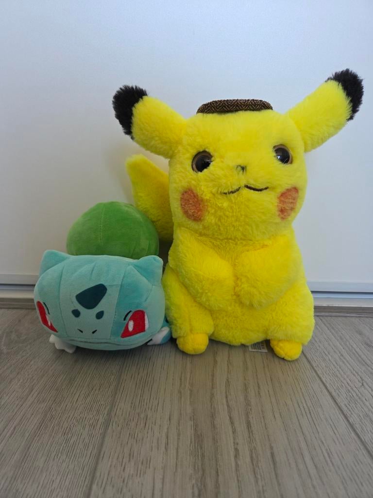 Pokémon knuffels: Pikachu en Bulbasaur, Kinderen en Baby's, Speelgoed | Knuffels en Pluche, Overige typen, Ophalen of Verzenden
