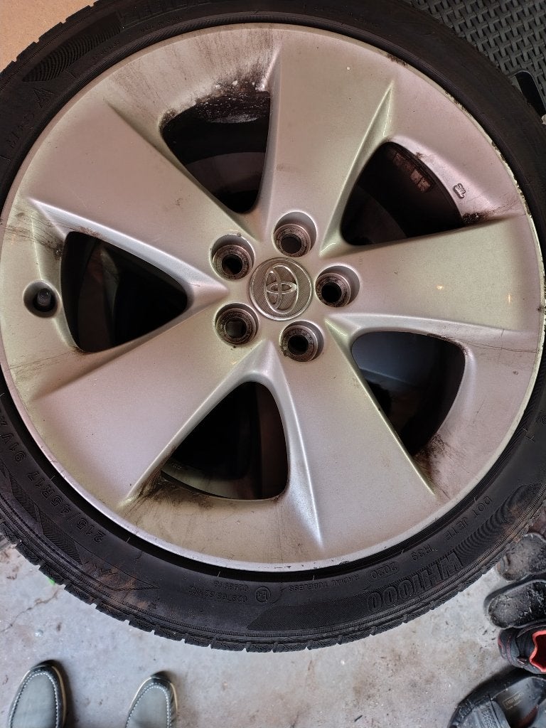 Winterwielen Toyota Prius 3, Auto-onderdelen, Ophalen, Banden en Velgen, 17 inch, Winterbanden
