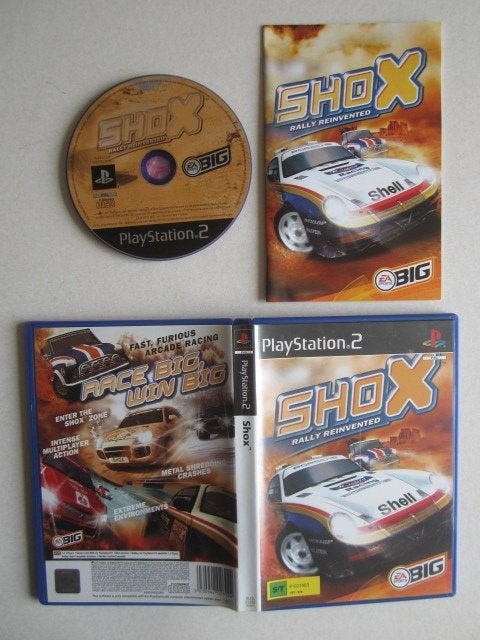 Shox PS2 Playstation 2 [rally race], Spelcomputers en Games, Games | Sony PlayStation 2, 1 speler, Racen en Vliegen, Ophalen of Verzenden