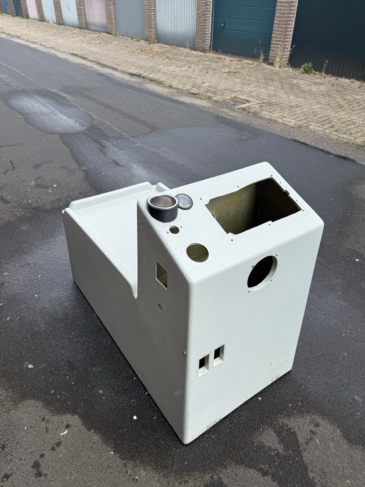 Polyester Motorhuis Stuurconsole Stuurhuis voor Boot, Ophalen, Gebruikt, Motor en Techniek
