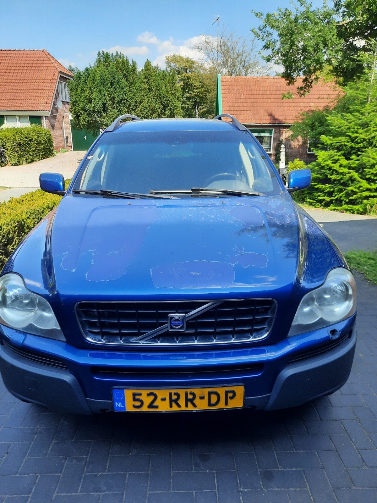 Volvo XC90 2.5 T Geartronic 2005 Blauw, 1991 kg, Blauw, 7 stoelen, 2521 cc