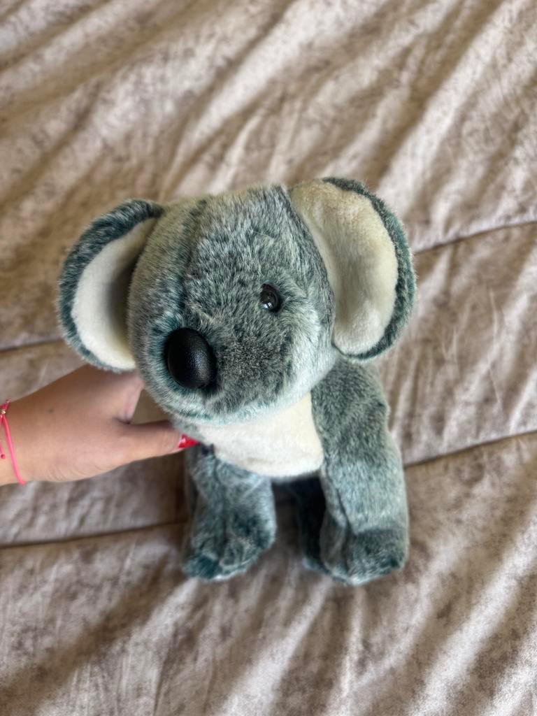 Schattige Koala Knuffel - Zo goed als nieuw, Kinderen en Baby's, Speelgoed | Knuffels en Pluche, Overige typen, Grijs, Ophalen of Verzenden
