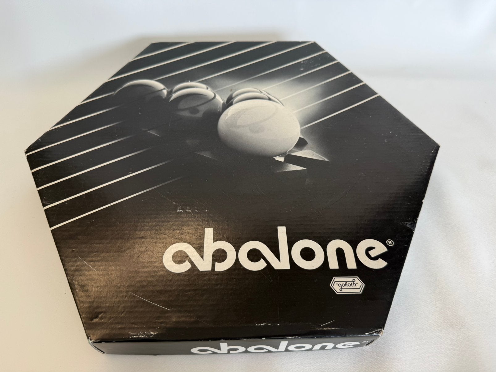 Goliath Abalone spel, knikkerspel, Hobby en Vrije tijd, Gezelschapsspellen | Bordspellen, Ophalen of Verzenden, Gebruikt, Goliath
