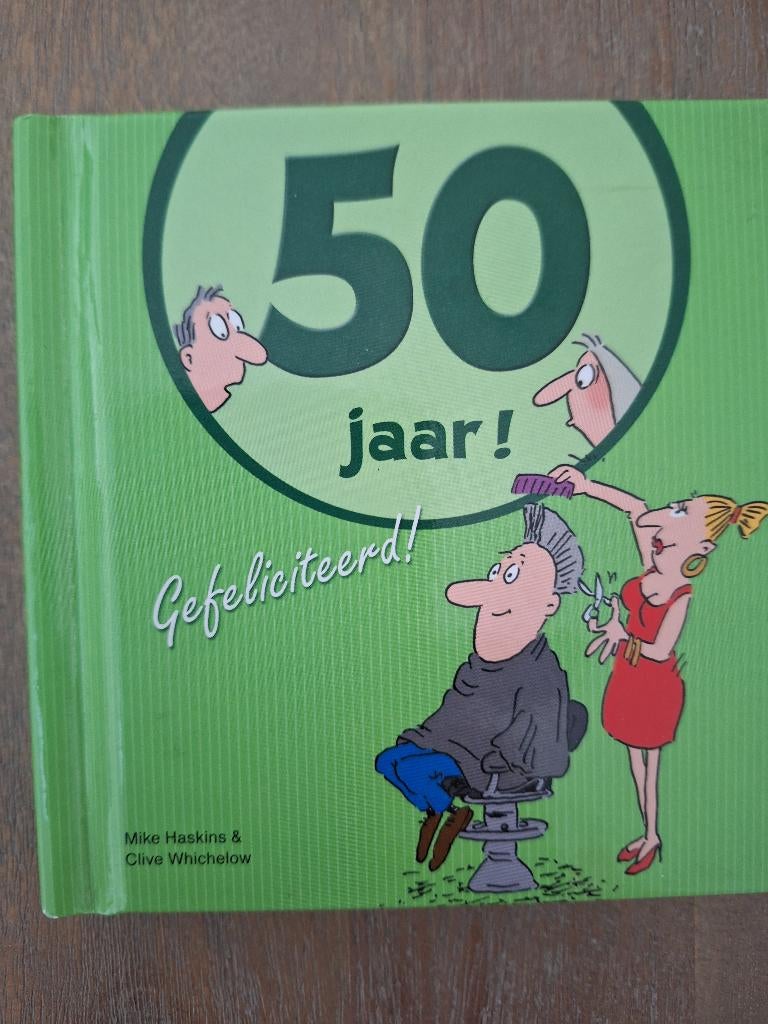 50 jaar! Gefeliciteerd! Mike Haskins & Clive Whichelow, Ophalen of Verzenden, Zo goed als nieuw, Mike Haskins & Clive Whichelow