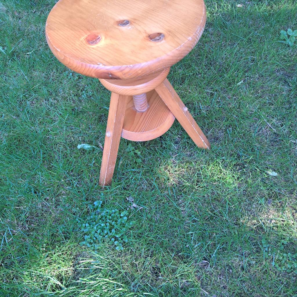 Pianokruk, massief hout, Ophalen, Gebruikt