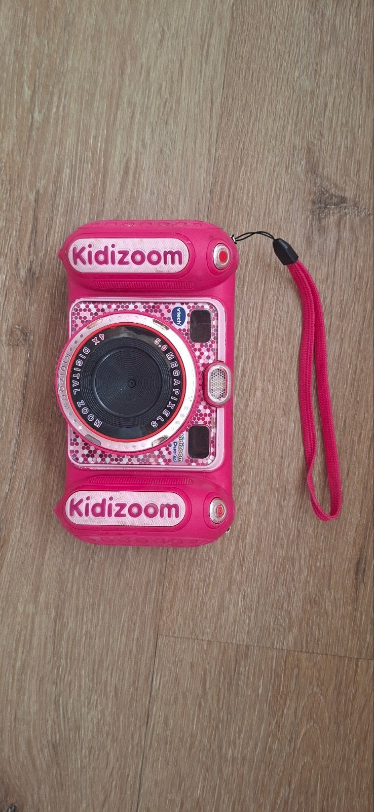 VTech Kidizoom Duo DX roze kindercamera, Kinderen en Baby's, Ophalen of Verzenden, Gebruikt, 4 tot 6 jaar