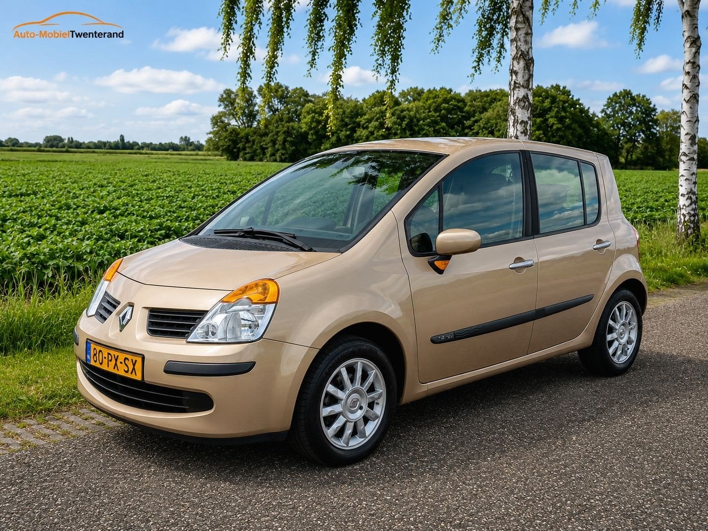 Renault Modus 1.4 16V NIEUW APK, Auto's, Renault, Voorwielaandrijving, 15 km/l, 4 cilinders, Bedrijf