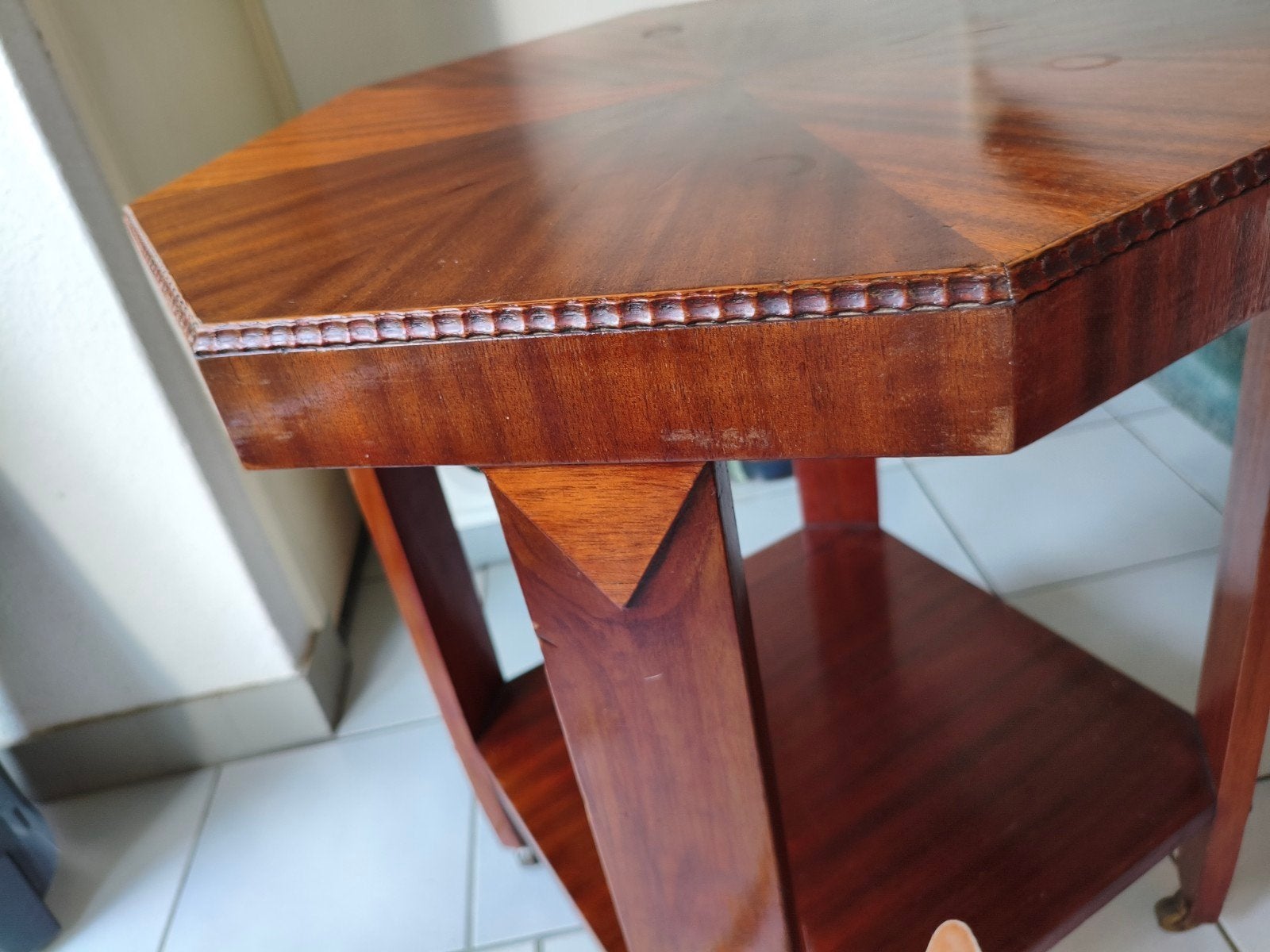 Prachtige Art Deco / Amsterdamse School bijzettafel, Ophalen
