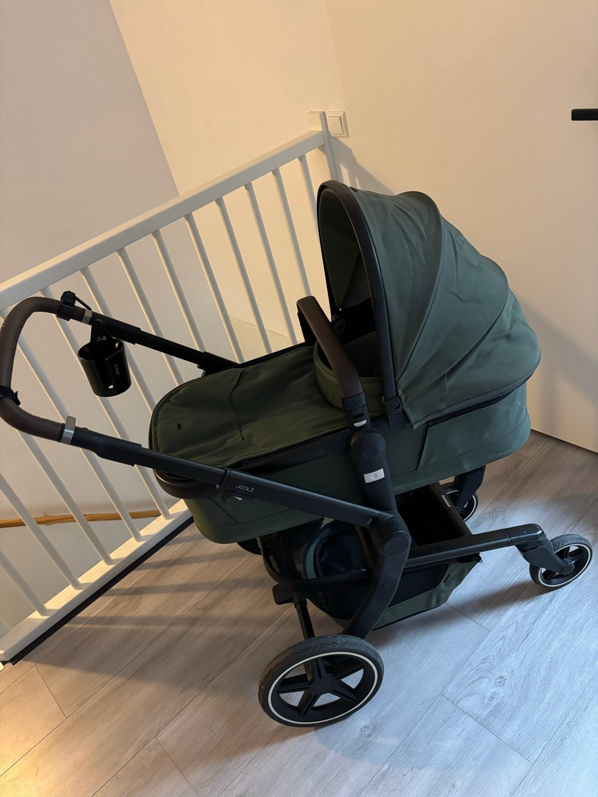 Joolz Day +plus kinderwagen met reiswieg en voetenzak, Kinderen en Baby's, Kinderwagens en Combinaties, Gebruikt, Combiwagen, Met autostoeltje