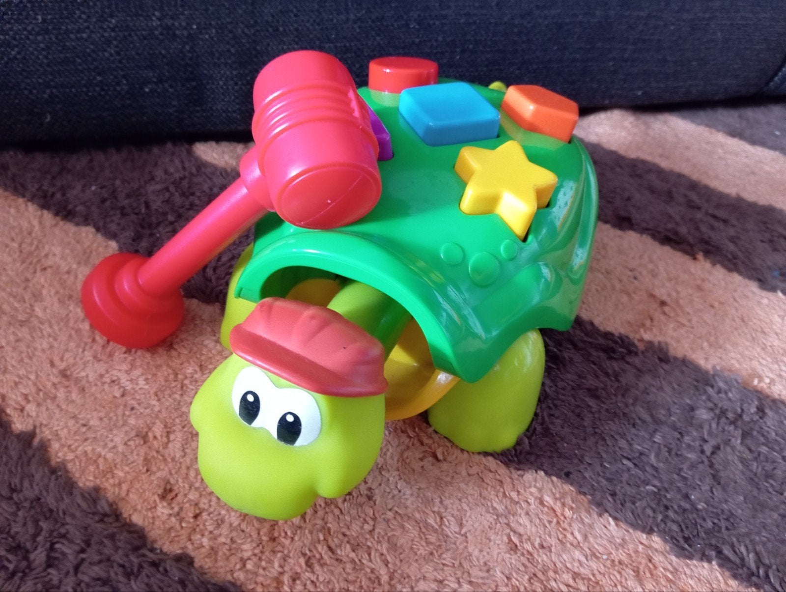 Fisher-Price Schildpad met Hamer en Vormenstoof, Ophalen of Verzenden, Gebruikt, Overige typen