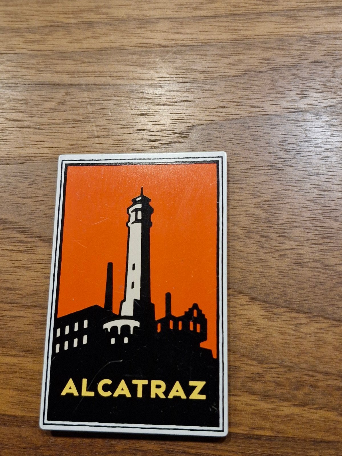 Koelkastmagneet Alcatraz, Ophalen of Verzenden