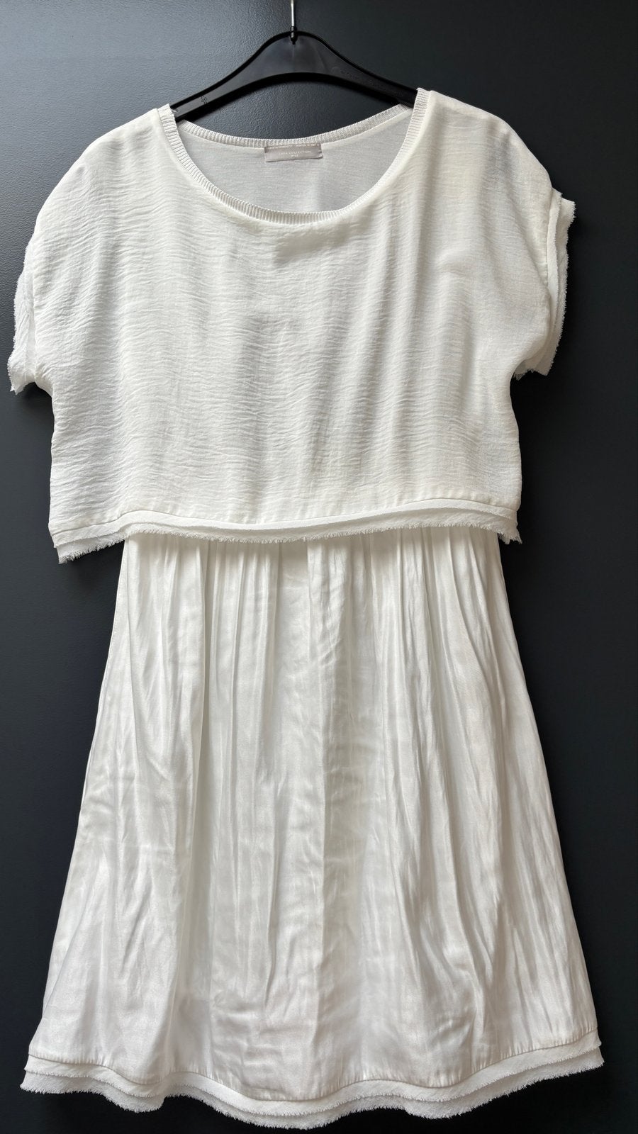 Zara Collection Witte Jurk Maat M, Maat 38/40 (M), Wit, Ophalen of Verzenden, Zo goed als nieuw