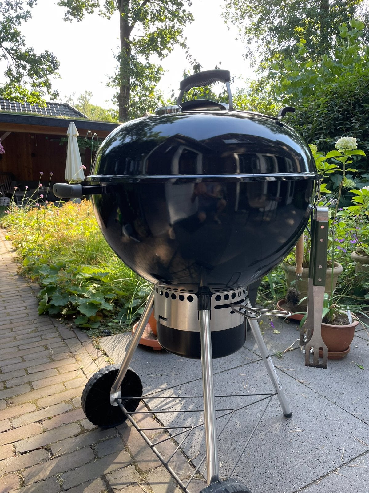 Weber barbecue, Ophalen, Gebruikt