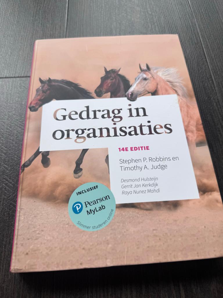Gedrag in organisaties - 14e editie, Boeken, Ophalen, Gamma, Zo goed als nieuw, HBO