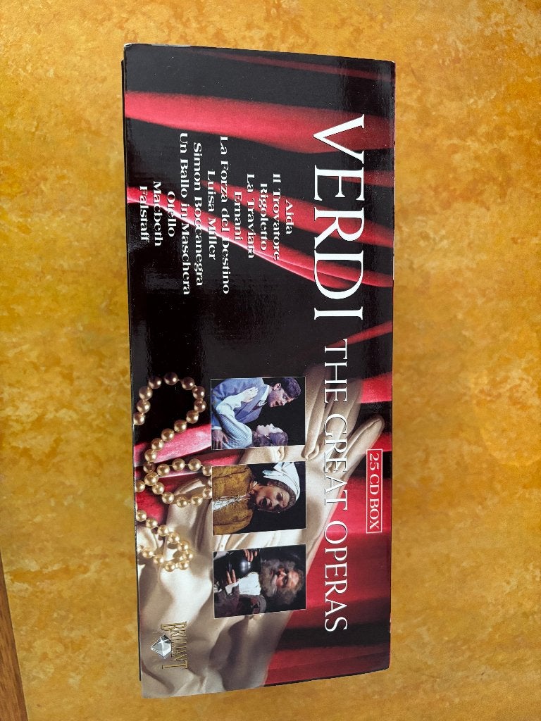 Verdi Boxset: The Great Operas, Ophalen of Verzenden, Romantiek, Zo goed als nieuw, Opera of Operette