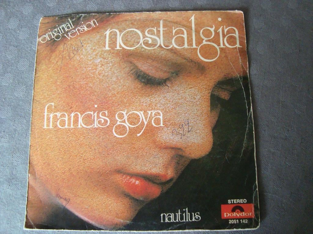 Francis goya - nostalgia, Ophalen of Verzenden, Zo goed als nieuw, Pop