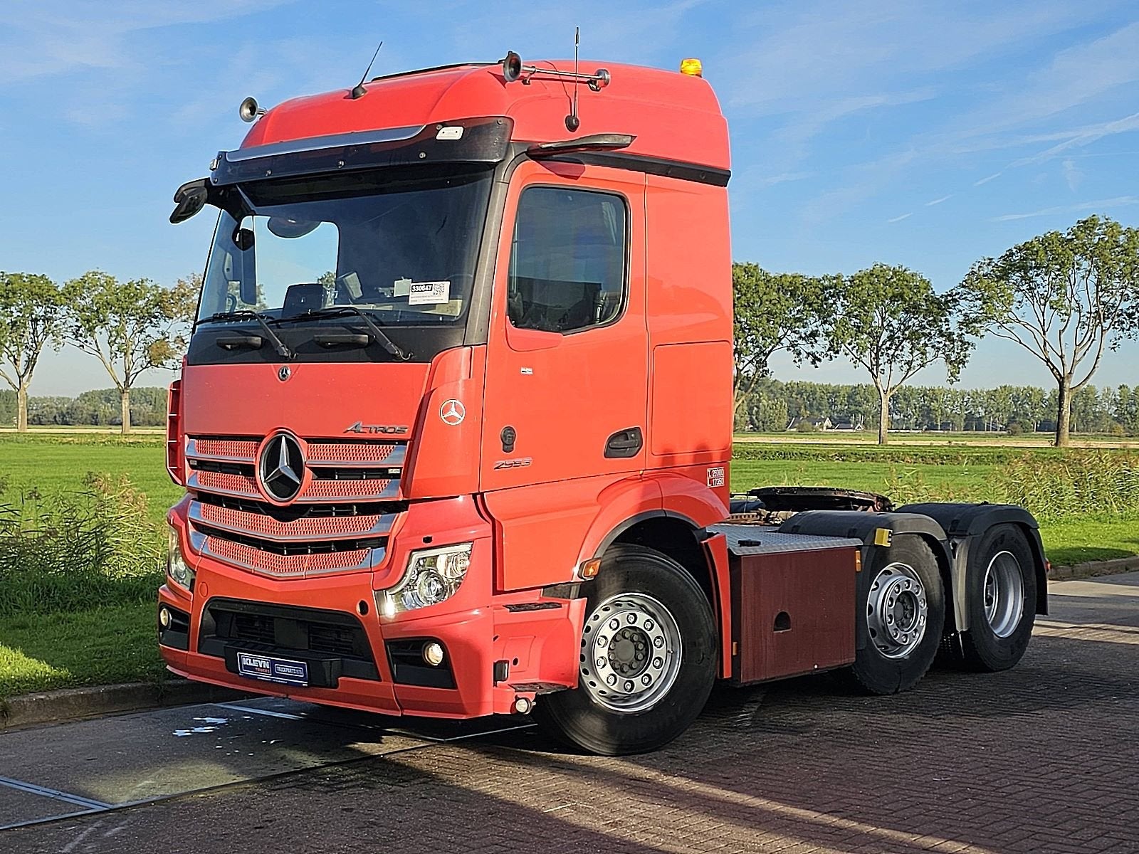 MERCEDES-BENZ ACTROS 2553 6x2*4, Auto's, Automaat, Euro 6, Mercedes-Benz, Bedrijf