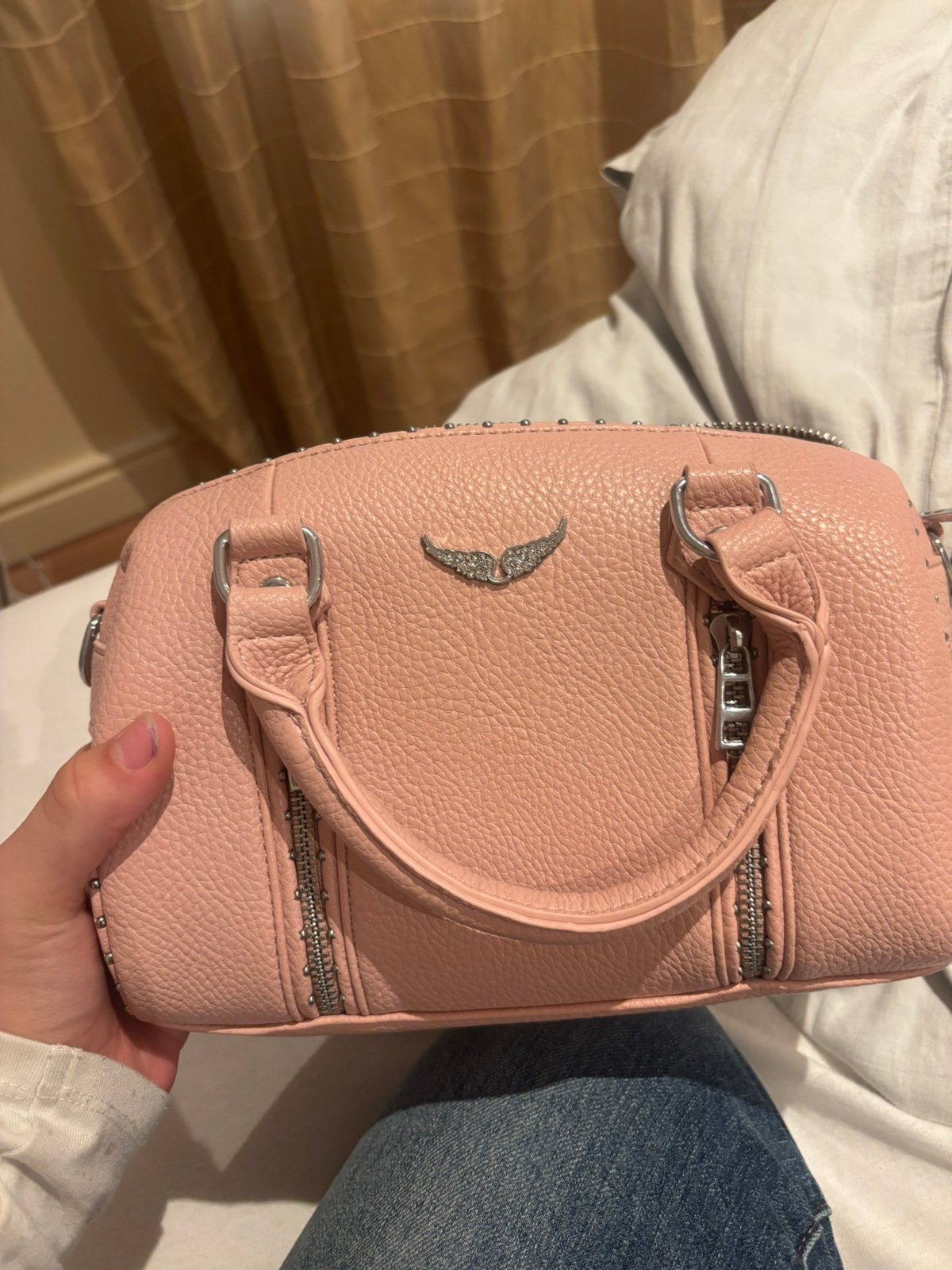 Zadig & voltaire sunny bag, Ophalen, Zo goed als nieuw, Roze
