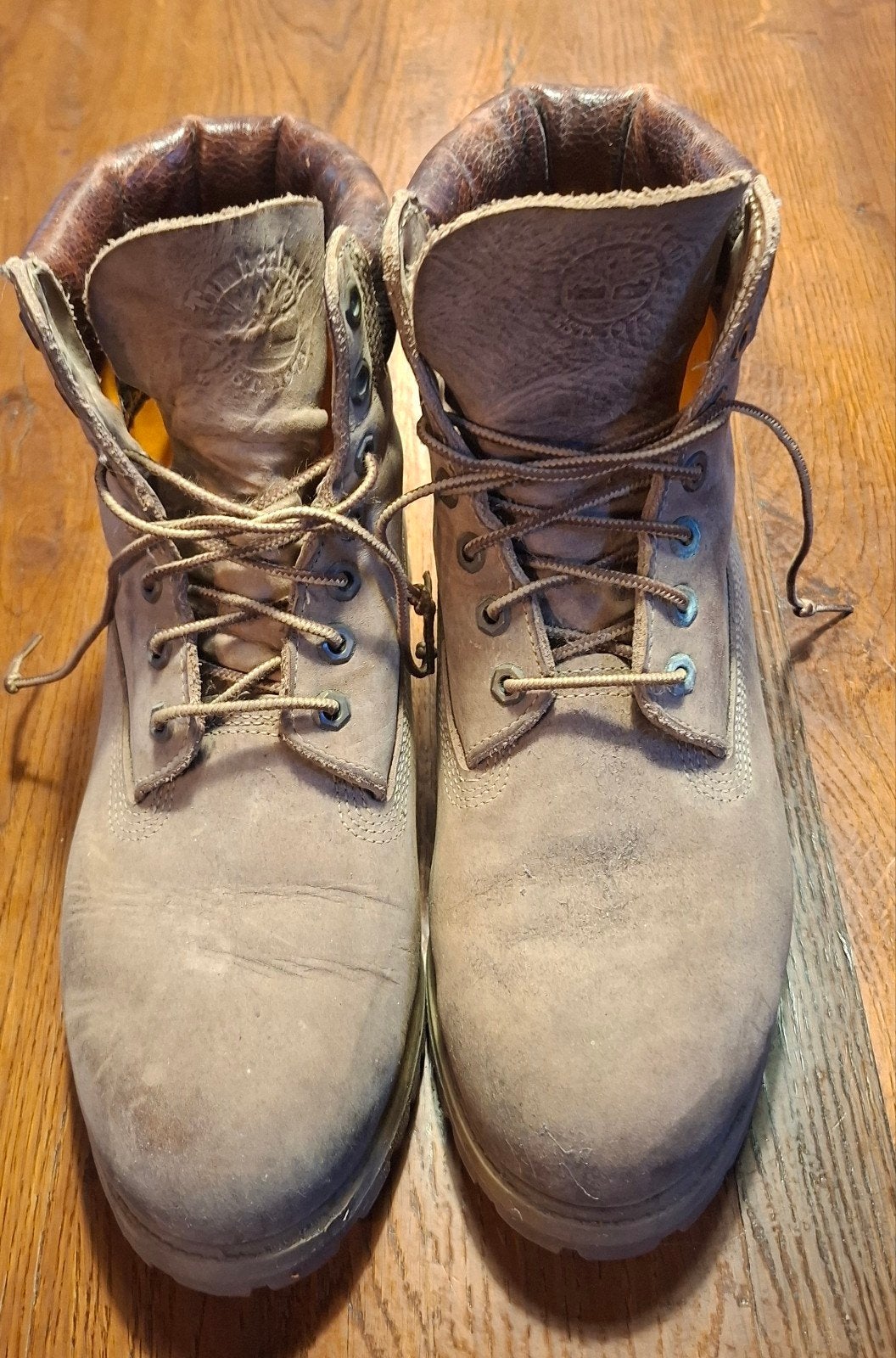 Timberland Boots Maat 10W - Zo goed als nieuw, Bruin, Timberland, Boots, Ophalen of Verzenden