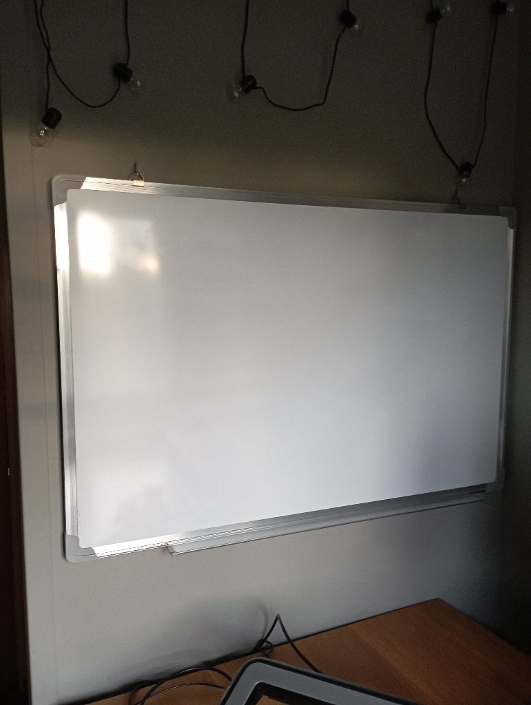 Whiteboard 90x60cm, Diversen, Ophalen, Gebruikt, Whiteboard