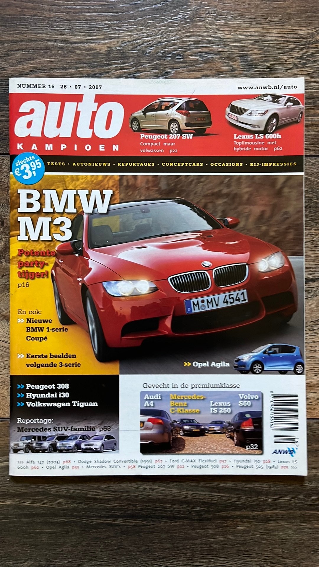 Auto Kampioen: Alfa 147, Suzuki Swift, BMW M3 E92, Volvo S60, Ophalen of Verzenden, Zo goed als nieuw, Algemeen