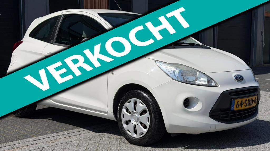 Ford Ka 1.2 Cool & Sound start/stop, Voorwielaandrijving, Euro 5, Stof, Gebruikt