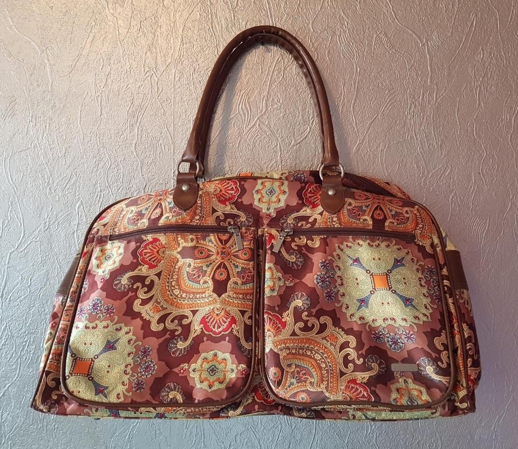 Puccini weekendtas sporttas reistas weekend reis sport tas, Sieraden, Tassen en Uiterlijk, 40 tot 60 cm, 30 cm of meer, Bruin