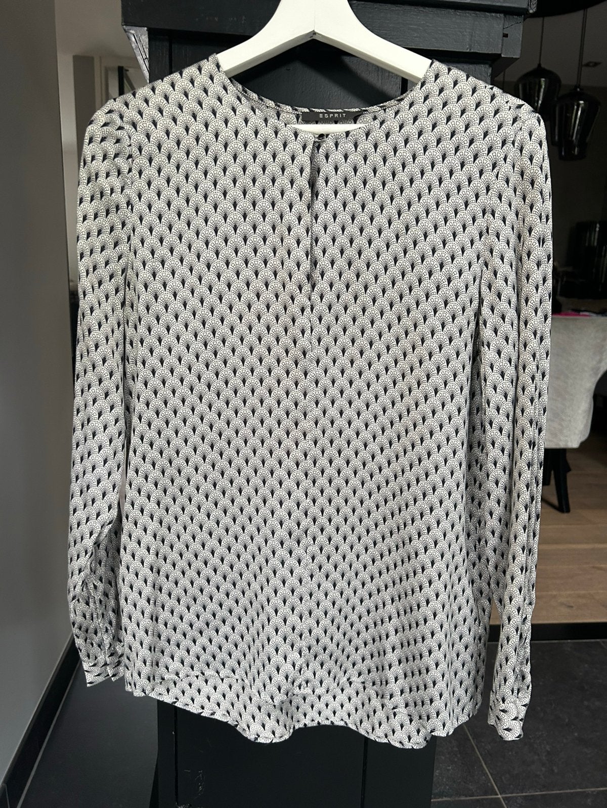 Esprit dames blouse, Ophalen of Verzenden, Zo goed als nieuw, Maat 36 (S), Wit