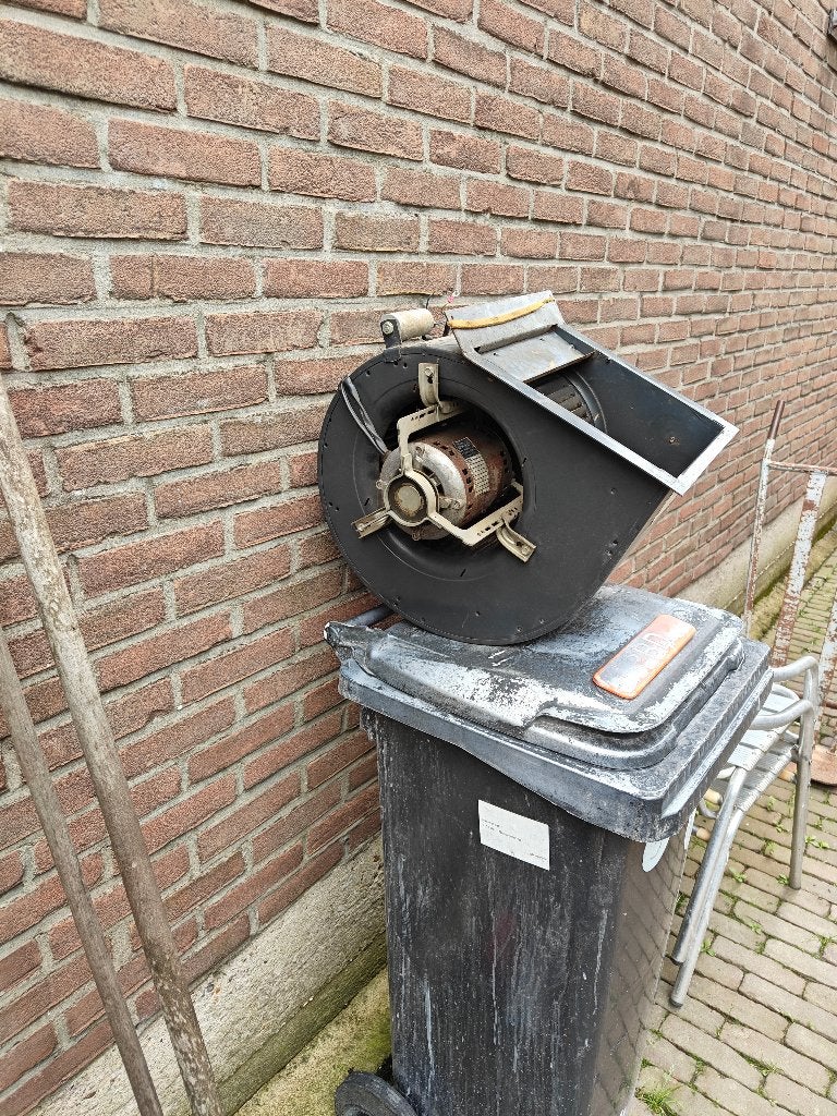 fan voor brink hete lucht verwarming, Ophalen, Gebruikt, Minder dan 60 cm, Minder dan 30 cm