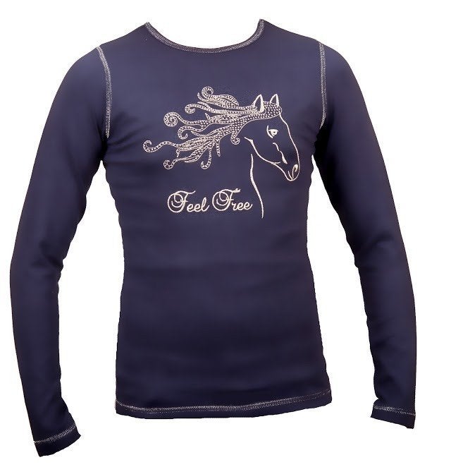 Blauw Red Horse Flash shirt maat XS, Dieren en Toebehoren, Sierdetails, Dressuur, Red Horse, XS