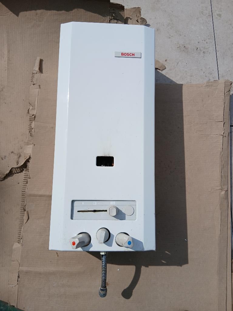 Bosch geiser, Ophalen, Gebruikt, Aardgas, Geiser