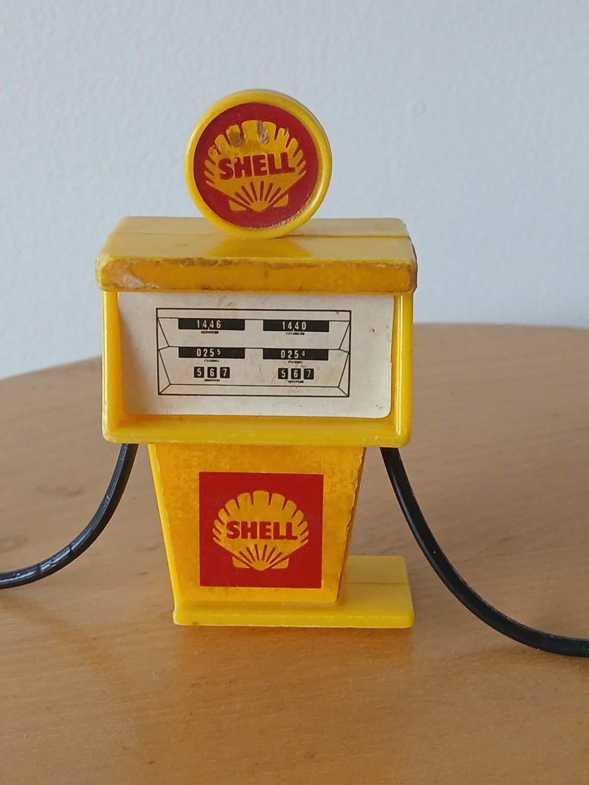 vintage plastic Shell benzinepomp, Overige merken, Gebruikt, Gelijkstroom of Wisselstroom, Brug, Tunnel of Gebouw