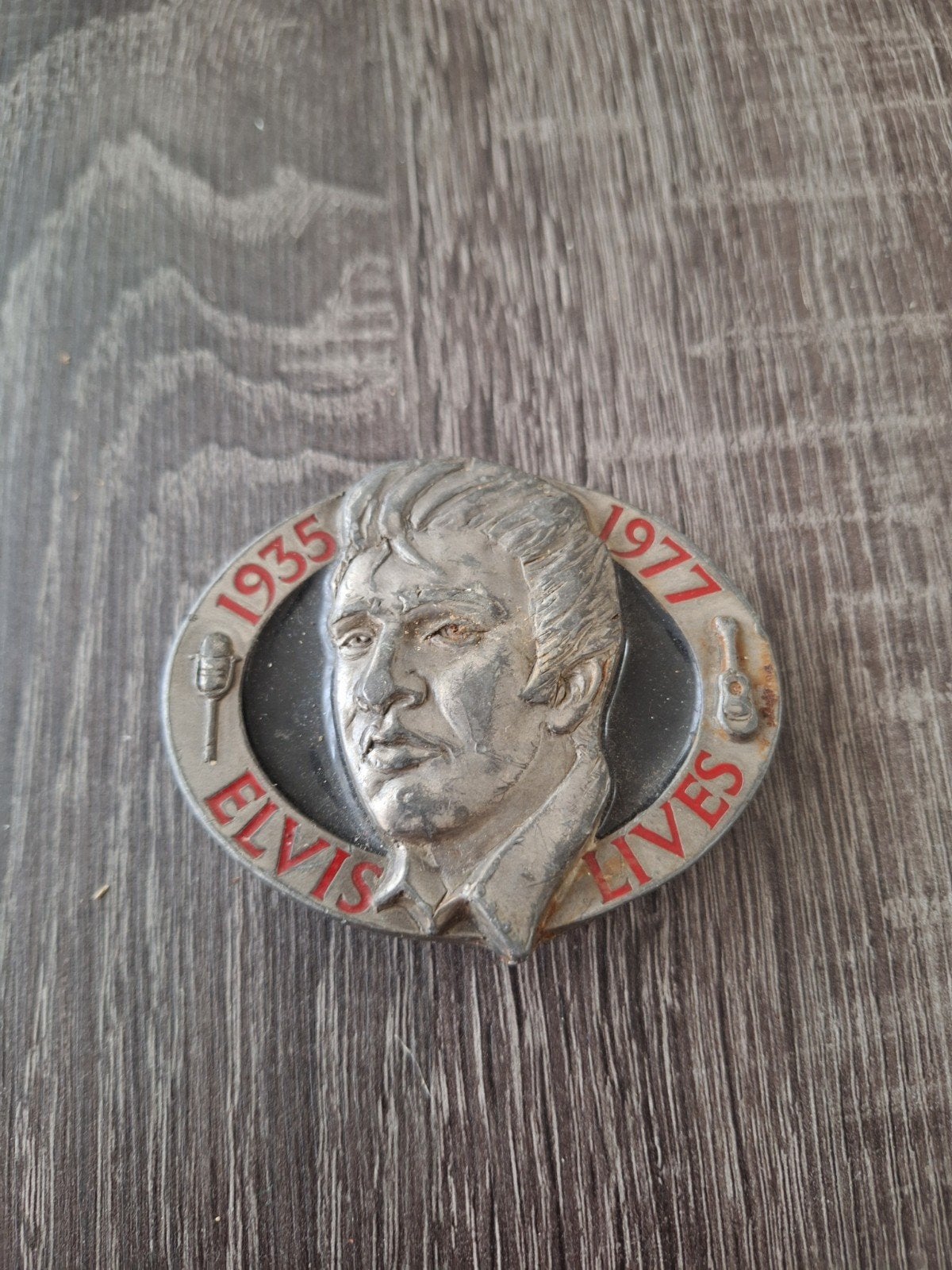 Officiële Elvis Presley Riemgesp van Buckles of America, Ophalen of Verzenden