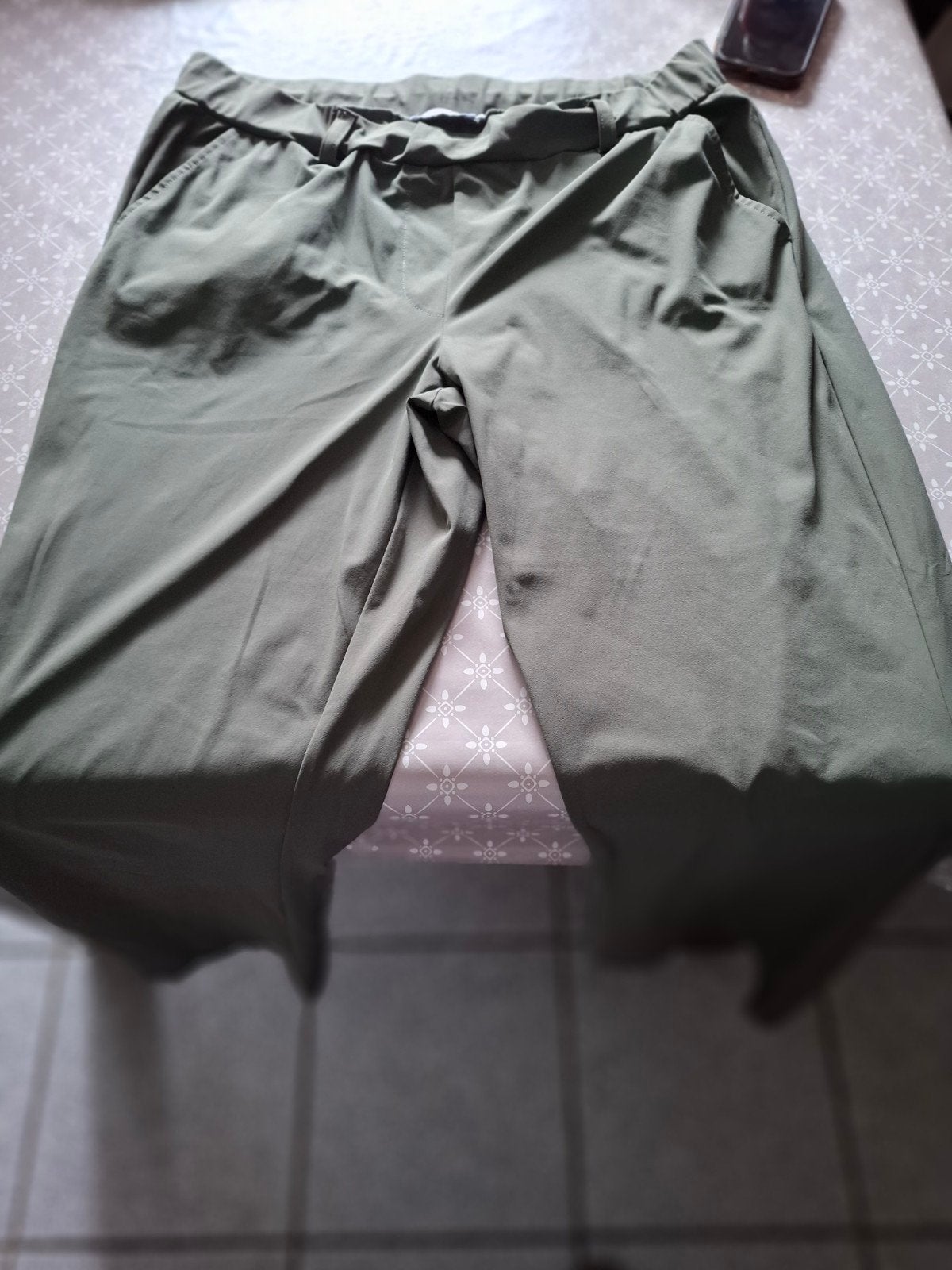 Groene broek Nicolette Kluijver XXL, Maat 46/48 (XL) of groter, Zo goed als nieuw, Groen, Nicolette Kluijver